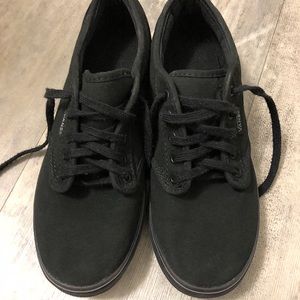 Women’s Black Vans Shoes size 6.5